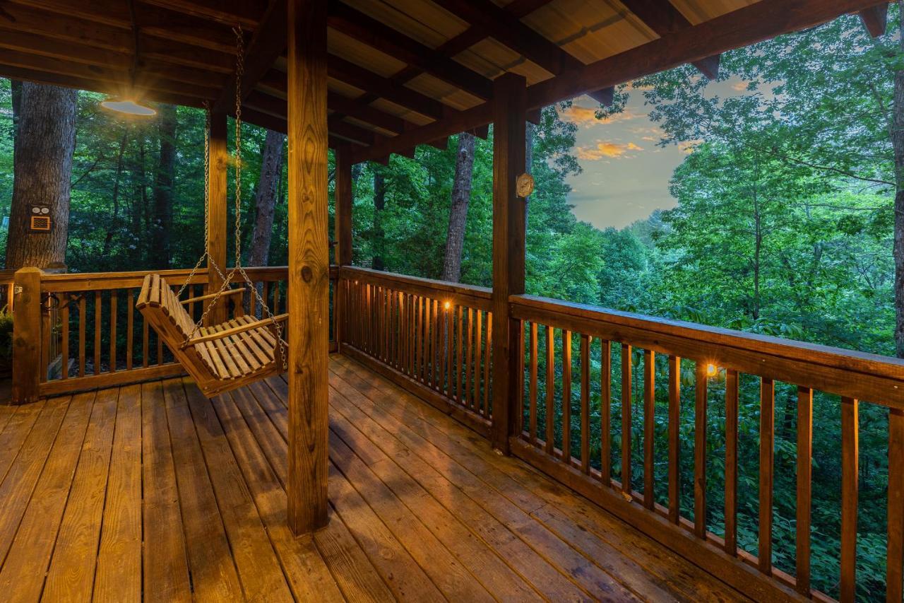 Secluded Sunrise Ridge-10 Min From Blue Ridge, King Beds, Hot Tub, 2 Porches, Fireplace Wood Burning, Mountain View, Cozy Eksteriør billede